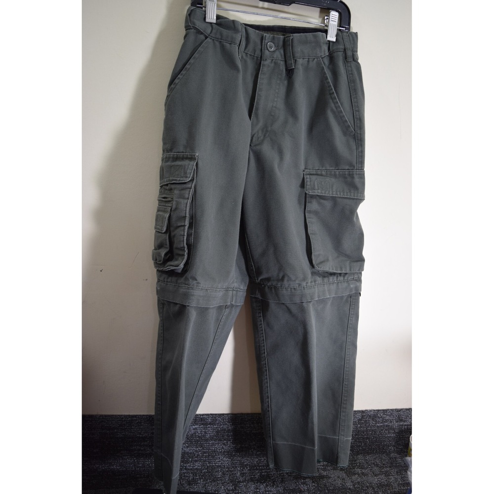 Boy Scout YOUTH 6 S Official Convertible Pants 28x23 Heavy Duty Canvas Shorts